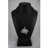 Staffordshire Bull Terrier - necklace (silver plate) - 2944 - 30756
