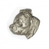 Staffordshire Bull Terrier - pin (silver plate) - 1569 - 26067