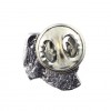 Staffordshire Bull Terrier - pin (silver plate) - 2673 - 28825