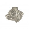 Staffordshire Bull Terrier - pin (silver plate) - 2673 - 28828