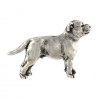 Staffordshire Bull Terrier - pin (silver plate) - 2680 - 28860