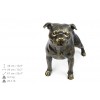 Staffordshire Bull Terrier - statue (resin) - 1599 - 8402