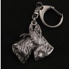 Switch Terrier - keyring (silver plate) - 2736 - 29300