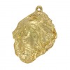 Tibetan Mastiff - necklace (gold plating) - 3071 - 31636