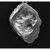 Tibetan Mastiff - necklace (silver chain) - 3367 - 34075