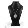Tibetan Mastiff - necklace (silver chain) - 3367 - 34623