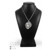 Tibetan Mastiff - necklace (silver cord) - 3245 - 33385