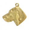 Weimaraner - necklace (gold plating) - 3068 - 31620