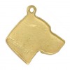 Weimaraner - necklace (gold plating) - 3068 - 31621
