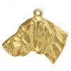 Weimaraner - necklace (gold plating) - 939 - 25396