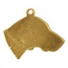 Weimaraner - necklace (gold plating) - 939 - 25397