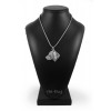 Weimaraner - necklace (silver cord) - 3240 - 33377
