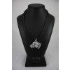 Weimaraner - necklace (silver plate) - 2939 - 30733