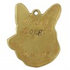 Welsh Corgi Cardigan - necklace (gold plating) - 973 - 25486