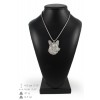 Welsh Corgi Cardigan - necklace (silver chain) - 3336 - 34483