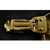 West Highland White Terrier - clip (gold plating) - 1038 - 4566