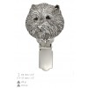 West Highland White Terrier - clip (silver plate) - 293 - 26392