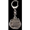 West Highland White Terrier - keyring (silver plate) - 2064 - 17616