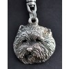 West Highland White Terrier - keyring (silver plate) - 2089 - 18398