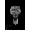 West Highland White Terrier - keyring (silver plate) - 2089 - 18411