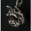 West Highland White Terrier - necklace (silver cord) - 3238 - 32826