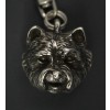 West Highland White Terrier - necklace (silver cord) - 3238 - 32828