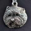 West Highland White Terrier - necklace (silver plate) - 2952 - 30786