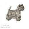 West Highland White Terrier - pin (silver plate) - 2643 - 28668