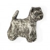 West Highland White Terrier - pin (silver plate) - 2643 - 28665