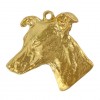 Whippet - necklace (gold plating) - 922 - 25360
