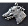 Whippet - necklace (silver cord) - 3173 - 32568