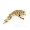 Whippet - pin (gold) - 1566 - 7569