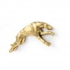 Whippet - pin (gold) - 1566 - 7570