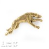 Whippet - pin (gold) - 1566 - 7573