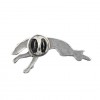 Whippet - pin (silver plate) - 1534 - 26025
