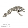 Whippet - pin (silver plate) - 2666 - 28789