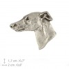 Whippet - pin (silver plate) - 447 - 25877