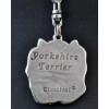Yorkshire Terrier - keyring (silver plate) - 1763 - 11382