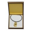 Yorkshire Terrier - necklace (gold plating) - 2528 - 27684