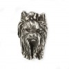 Yorkshire Terrier - pin (silver plate) - 2223 - 22282