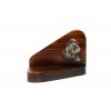 Basset Hound - candlestick (wood) - 3680