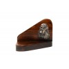 Poodle - candlestick (wood) - 3602