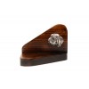 Basset Hound - candlestick (wood) - 3608