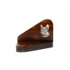 French Bulldog - candlestick (wood) - 3616 