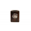 American Bulldog - candlestick (wood) - 3976