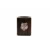 English Bulldog - candlestick (wood) - 3891 