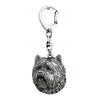 Cairn Terrier - keyring (silver plate) - 75