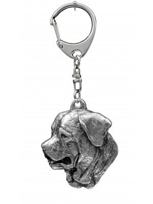 Tosa Inu - keyring (silver plate) - 1105