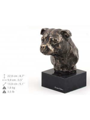 American Staffordshire Terrier - figurine (bronze) - 214 - 9140