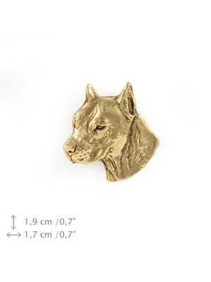 American Staffordshire Terrier - pin (gold plating) - 1091 - 7916